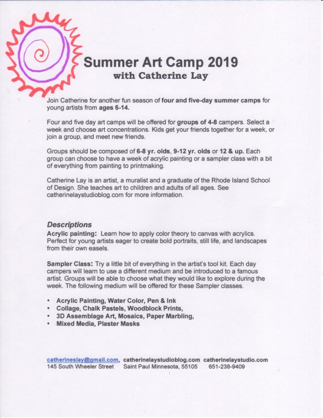 art camp 2019ii
